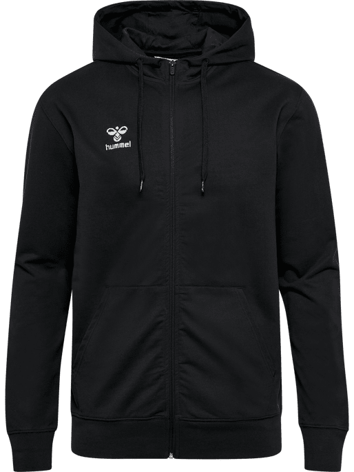 HmlGo 2.0 Hoodie Zip / Initialen unter Hummel Logo 