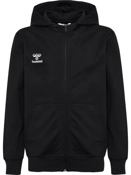 HmlGo 2.0 Hoodie Zip / Initialen unter Hummel Logo 