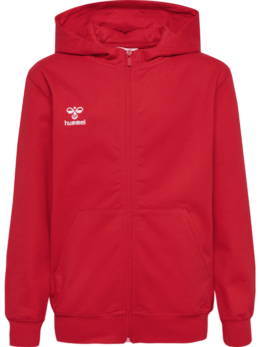 HmlGo 2.0 Hoodie Zip / Initialen unter Hummel Logo 