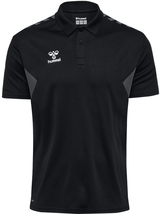Hml Authentic Functional Polo / Initialen unter Hummel Logo 